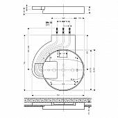 Скрытая часть для душа Hansgrohe Raindance 28412180