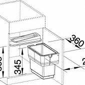 Система сортировки отходов Blanco Singolo 512880