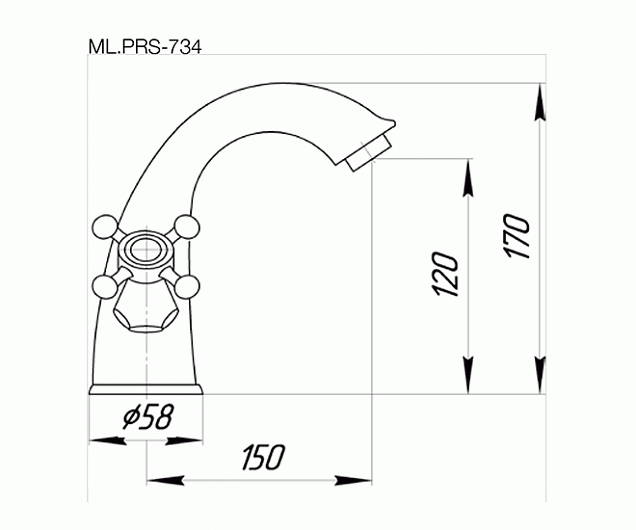 Фотография товара Migliore Prestige ML.PRS-734.BR