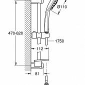 Душевой гарнитур Grohe Euphoria 110 Massage 27243LS1