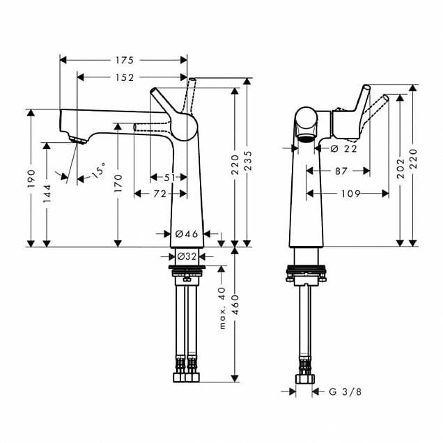 Фотография товара Hansgrohe Talis S 72114000