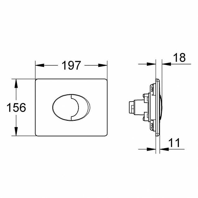 Фотография товара Grohe Skate 38506000Gr