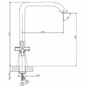 Смеситель для кухни Rossinka Z Z02-70U