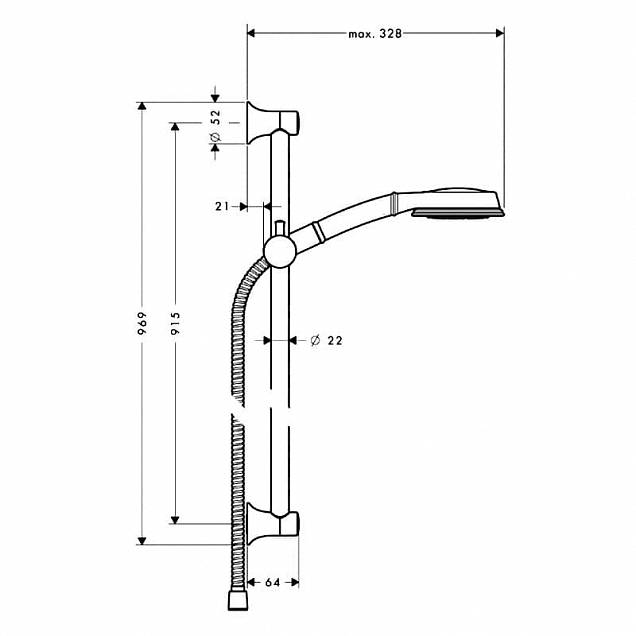 Фотография товара Hansgrohe Croma 27768000