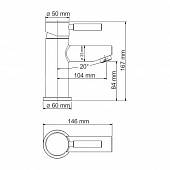 Смеситель для раковины WasserKraft Main 4103T