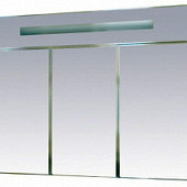 Шкаф-зеркало 120 см, белый, Misty Николь 120 П-Ник04120-01