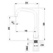 Смеситель для кухни Lemark Pramen LM3355C