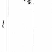 Душевое ограждение 70х90 см, прозрачное стекло, RGW  Walk In WA-05 (RGW WA-02 + RGW Z-12) 04100579-11