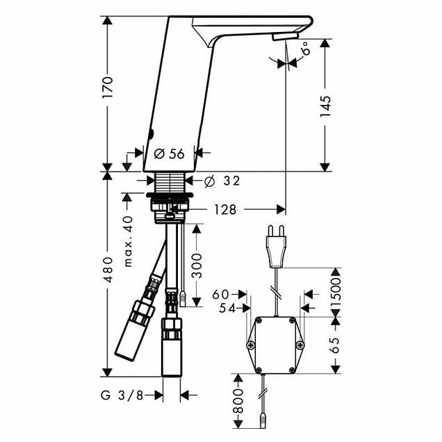 Фотография товара Hansgrohe Metris S   31103000