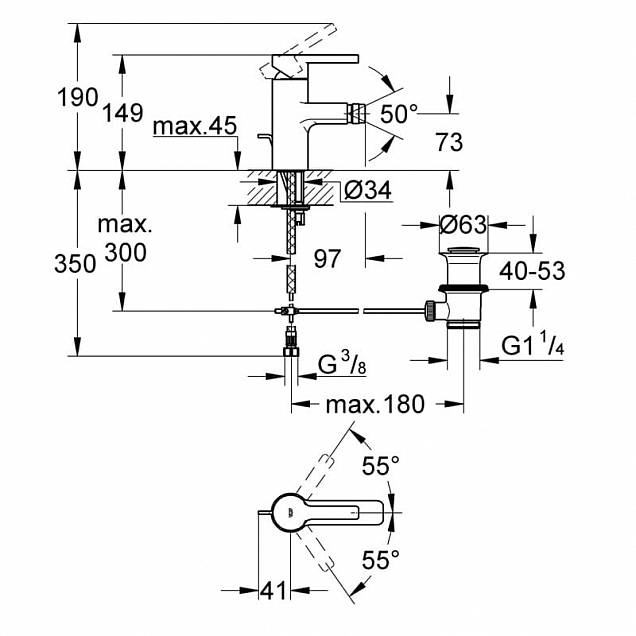 Фотография товара Grohe Lineare   33848000Gr