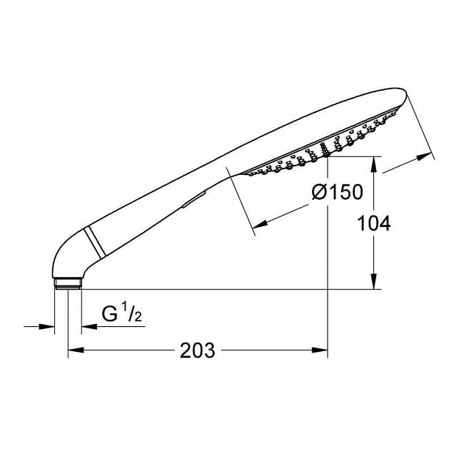 Фотография товара Grohe Rainshower 27272000Gr