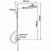 Душевая система WasserKraft A042