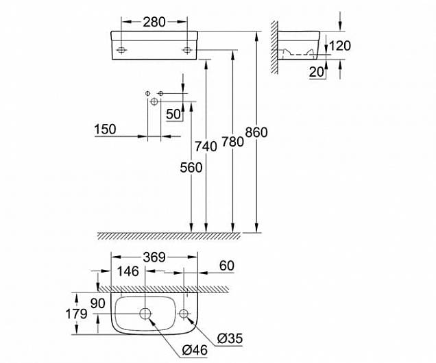 Фотография товара Grohe Euro Ceramic 39327000Gr