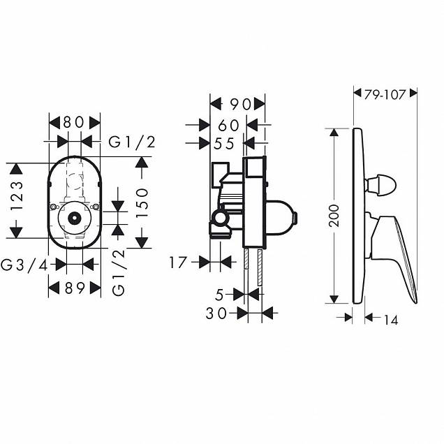 Фотография товара Hansgrohe Logis 71409000