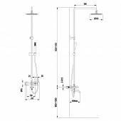 Душевая система Lemark Element LM5162S