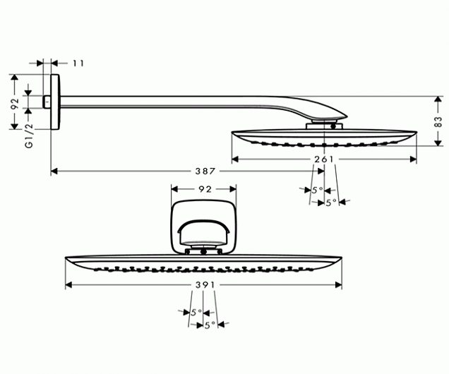 Фотография товара Hansgrohe PuraVida   27437000