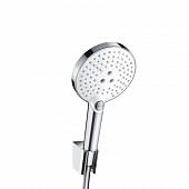 Душевой гарнитур, белый/хром, Hansgrohe Raindance Select 26701400