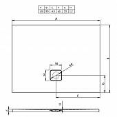 Душевой поддон Riho Basel DC160050000000S