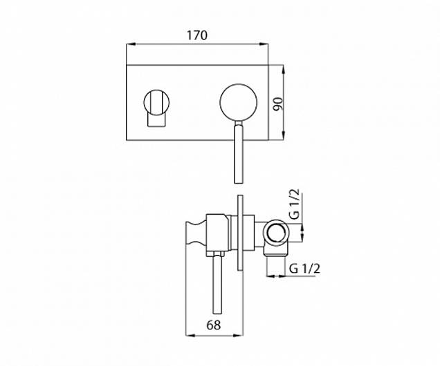 Фотография товара Cezares Olimp OLIMP-DIF-01-L