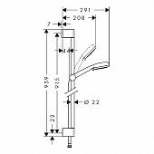 Душевой гарнитур Hansgrohe Crometta 26662400