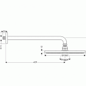 Верхний душ Raindance Hansgrohe 27492000HG