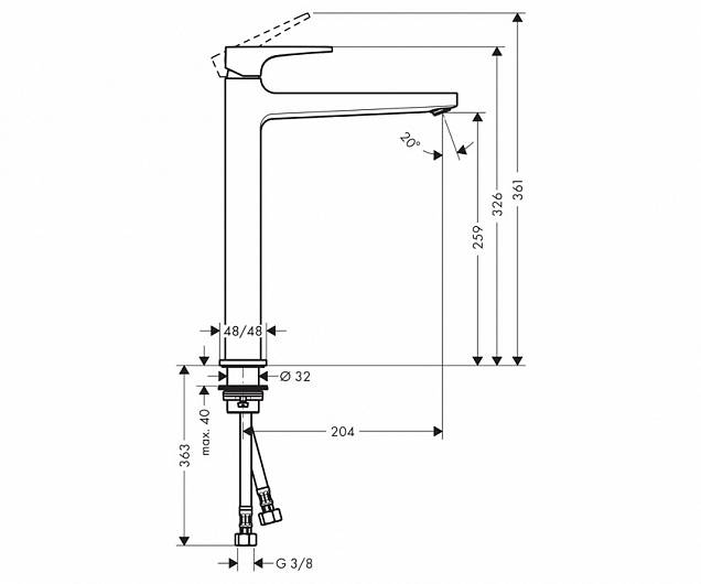 Фотография товара Hansgrohe Metropol    32512340