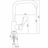 Смеситель для кухни Boch Mann CK-Z18B6