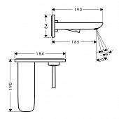 Смеситель для раковины Hansgrohe PuraVida 15084000