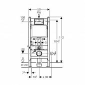 Инсталляция для унитаза Geberit Duofix 111.153.00.1