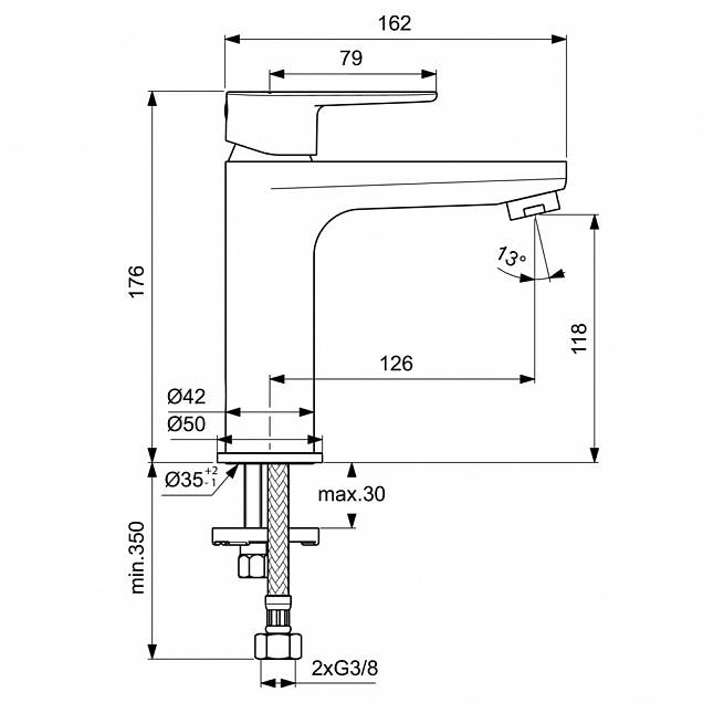 Фотография товара Ideal Standard Cerafine Model D BC554AA