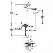 Смеситель для раковины Grohe Eurostyle 23570003