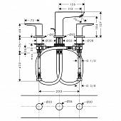 Смеситель для раковины (д.к) Hansgrohe Talis E 71733670