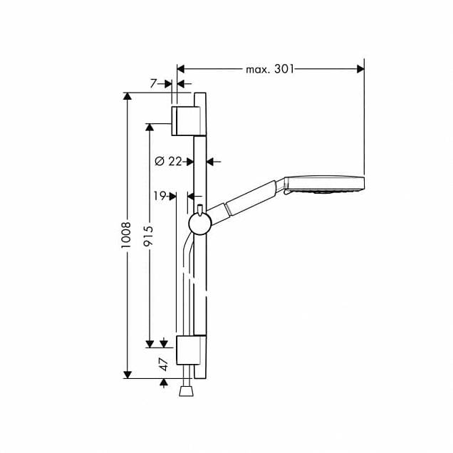 Фотография товара Hansgrohe Raindance 27895000