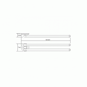 Полотенцедержатель 45 см WasserKraft Rhein K-6231