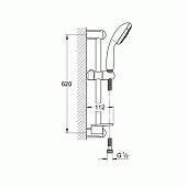 Душевой гарнитур Grohe Tempesta New Classic 27927000