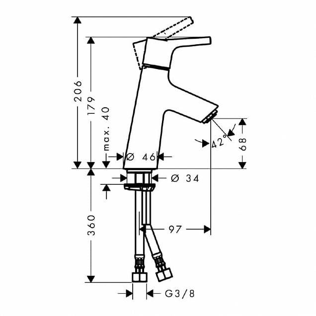 Фотография товара Hansgrohe Talis S 72018000