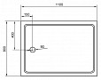 Фотография товара Cezares Tray TRAY-A-AH-110/80-15-W