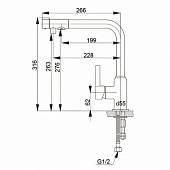 Смеситель для кухни Raiber RF6701