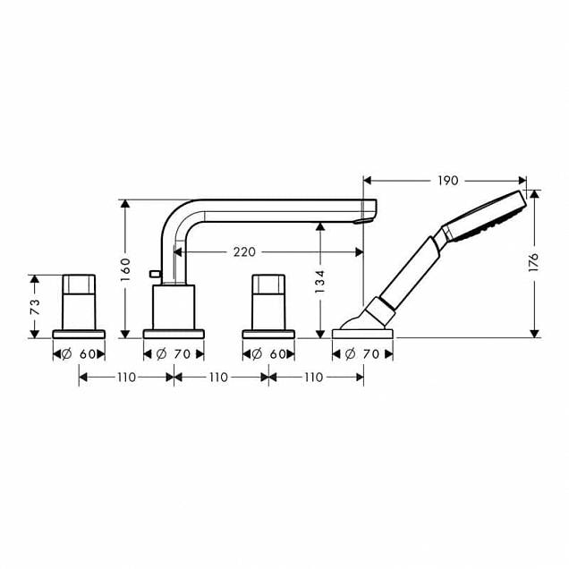 Фотография товара Hansgrohe Metris S   31447000