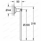 Кольцо для полотенца 20 см Grohe Essentials Authentic 40655001