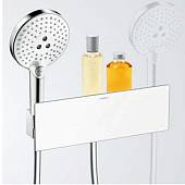 Шланговое подключение, хром/белый, Hansgrohe Fixfit Porter 300 26456400