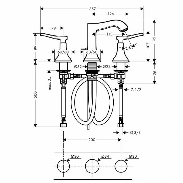 Фотография товара Hansgrohe Metropol    31330000