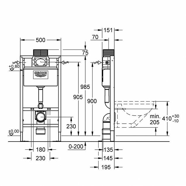 Фотография товара Grohe Rapid SL 38586001Gr