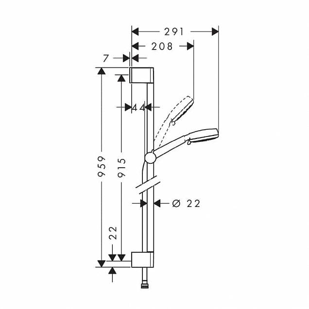 Фотография товара Hansgrohe Crometta 26656400