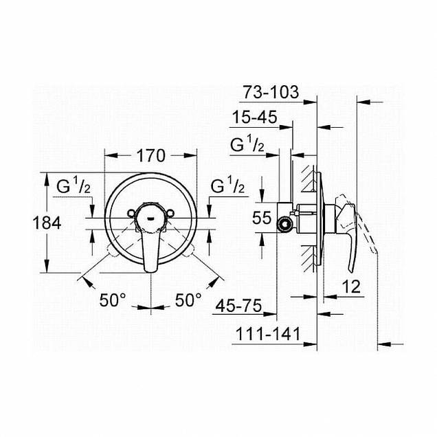 Фотография товара Grohe Eurostyle   33635001Gr