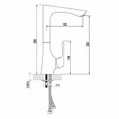 Смеситель для кухни Lemark Unit LM4505C