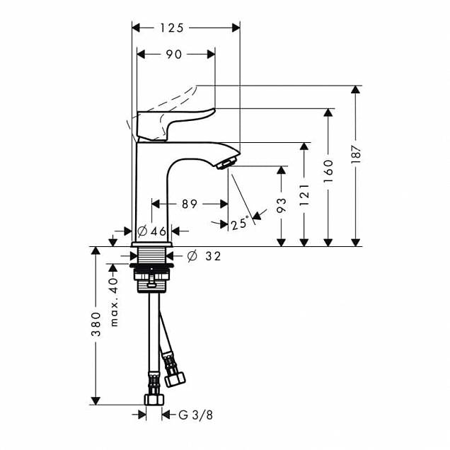 Фотография товара Hansgrohe Metris   31186000