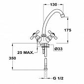 Смеситель для раковины Mofem Treff 140-0018-05