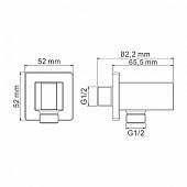 Подключение душевого шланга WasserKraft A086