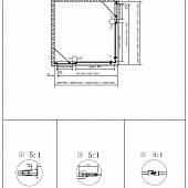 Душевой уголок 100х100 см, профиль хром Cezares ROYAL PALACE-A-22-100-CP-Cr